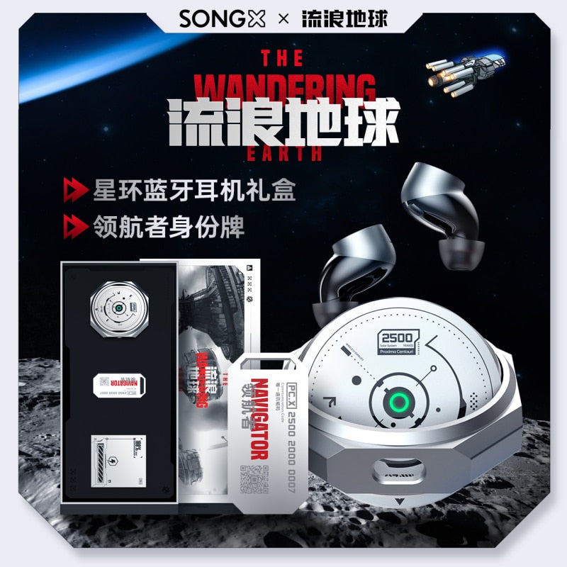 SONGX Wandering Earth Bluetooth 5.3 Earphone Wireless Headset