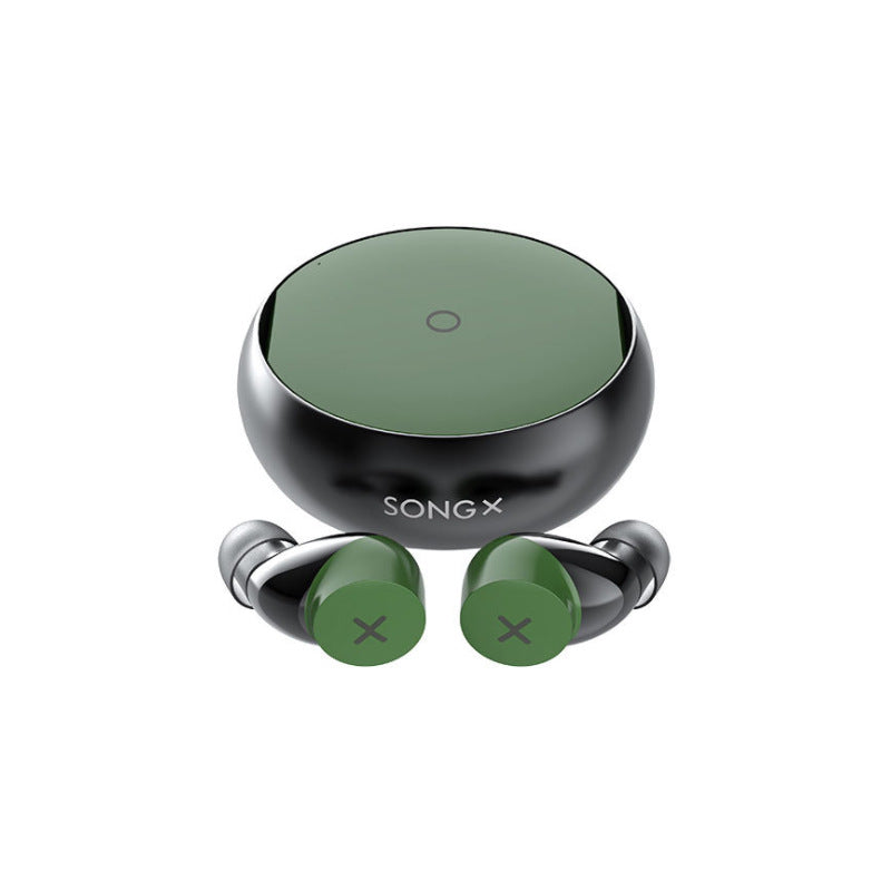 Binaural outlet wireless earbuds